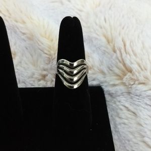 Vintage Four Wave Ring